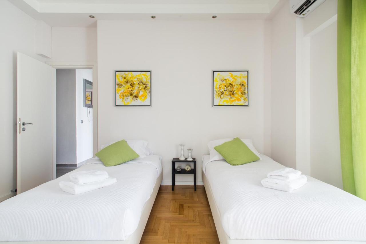 Athenalux Apartment Modern Bright Exterior foto